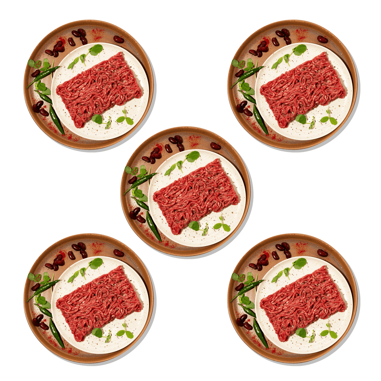 Beef Steak Mince - 5 x 200g